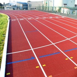 Relining Track and Field Surfaces in Ashton 2