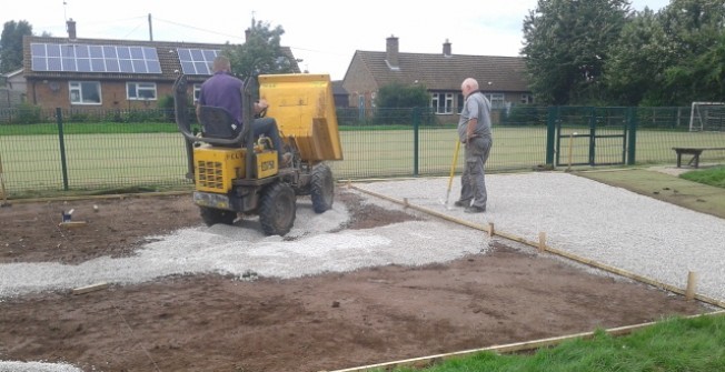 Athletics Track Construction in Aston