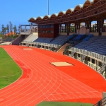 Running Track Surfaces in Willow Green 1