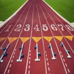 Athletics Long Jump Run Up in Larne 5