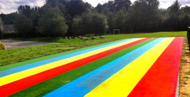 Needlepunch Athletics Surface in Bridge End