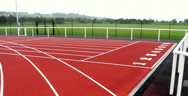 Athletics Floor Design in Astley