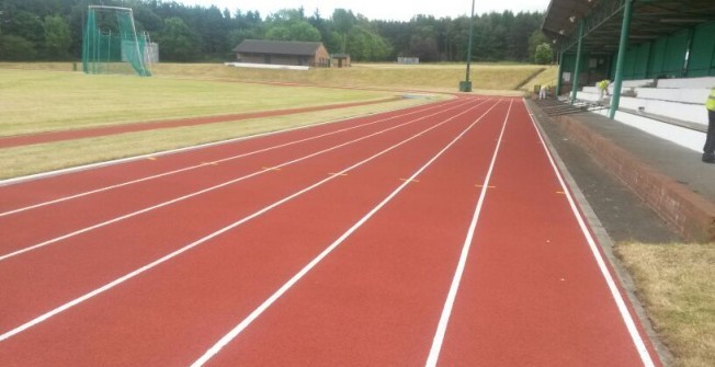 Running Surface Installation in New Town